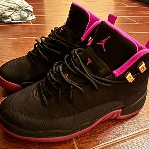 Jordan Kids Sneakers Black and Pink